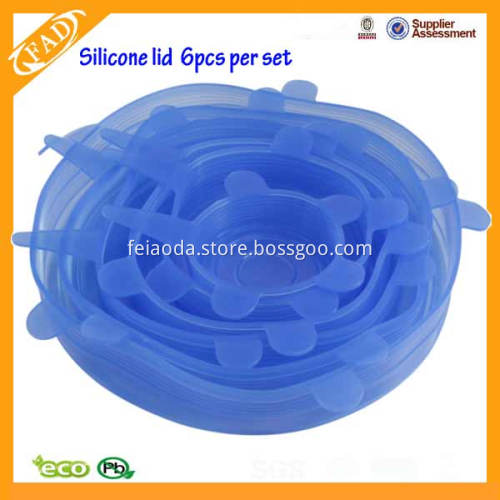 Soft Flexible Silicone Fresh Cover/Lid